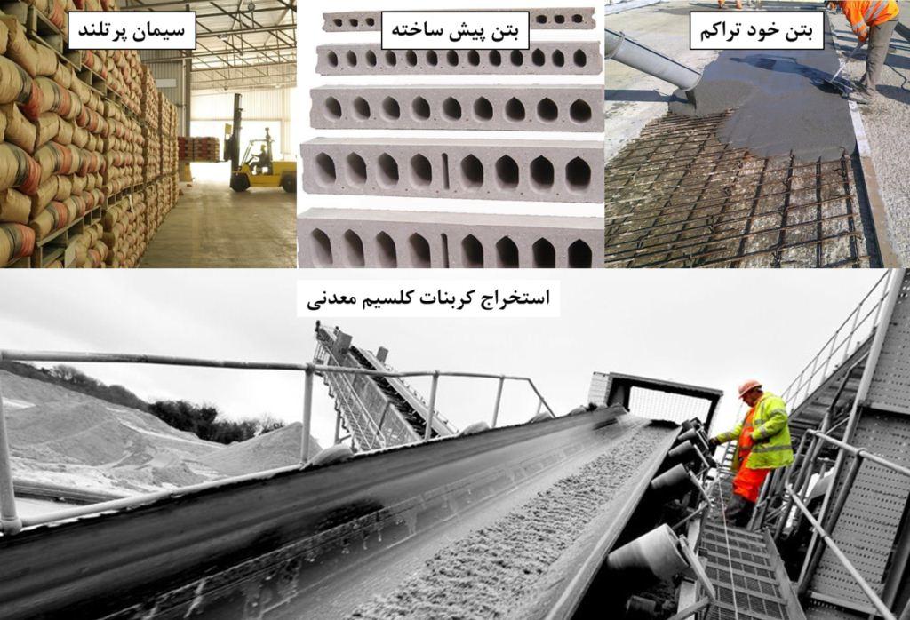 کاربرد کربنات در تهیه سیمان